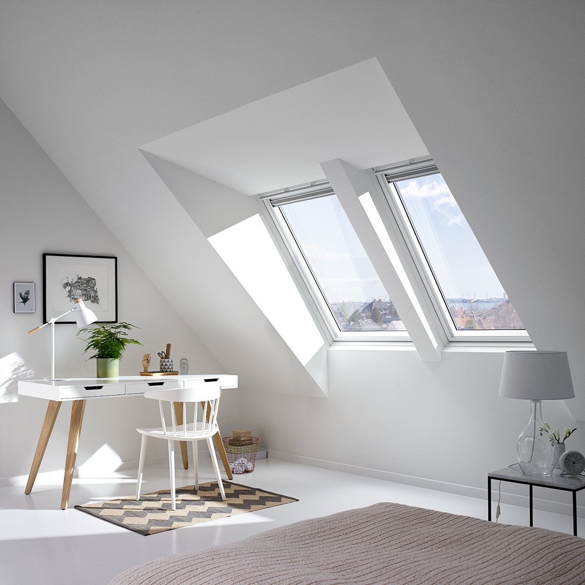 image shows: velux dormer window interior 006 