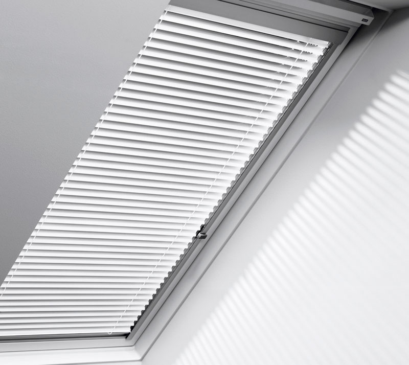 image shows: Velux Venetian Blinds