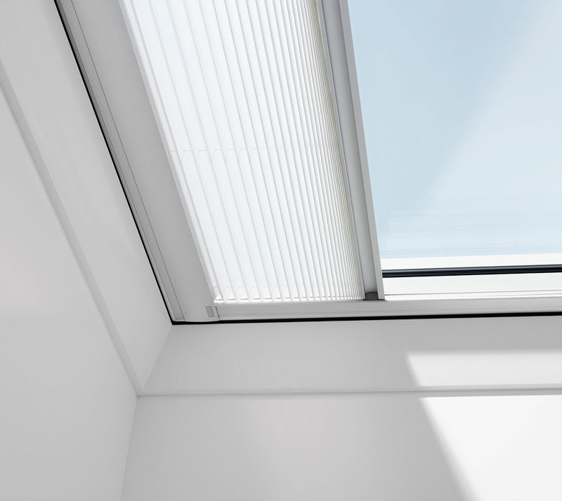 image shows: Velux Flat Roof Window Blind