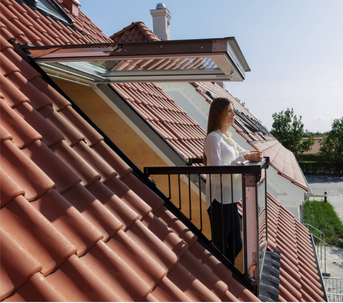 image shows: cabrio balcony windows exterior image 001