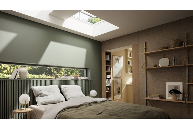 Click here to view velux edge to edge glass rooflight 004 <h2>2021-10-07 - VELUX® Rooflights: Less Frame, More Light</h2> at at higher resolution. Image of velux edge to edge glass rooflight 004 <h2>2021-10-07 - VELUX® Rooflights: Less Frame, More Light</h2>