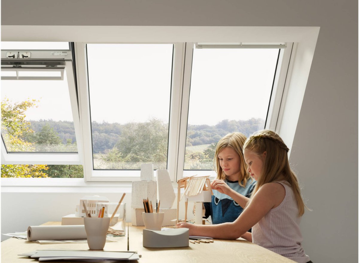 image shows: velux studio window interior image 002